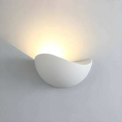 NoirLume Light - Minimalistische halbkreisförmige LED-Wandleuchte