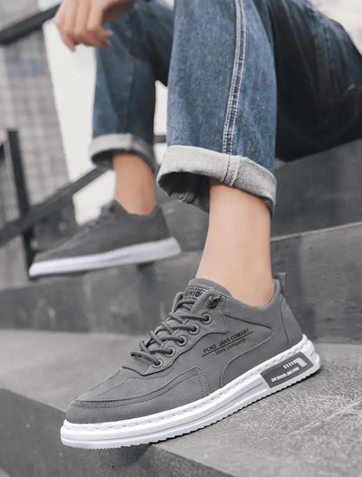 Atmungsaktive Sportschuhe für Herren in olivgrün - Milo