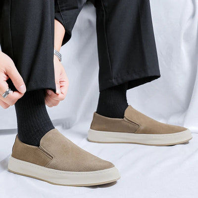 Herren-Slipper aus hochwertigem Wildleder ohne Schnürung - Rodrigo