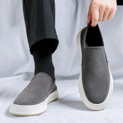 Herren-Slipper aus hochwertigem Wildleder ohne Schnürung - Rodrigo