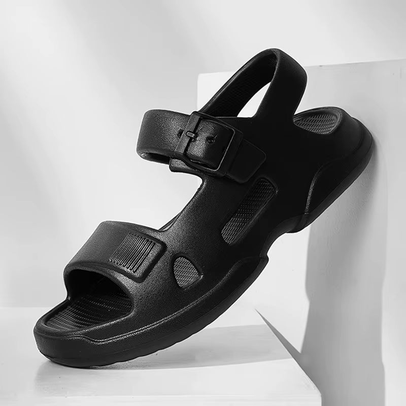 Leichte Damensandalen mit verstellbarer Schnalle - Estela