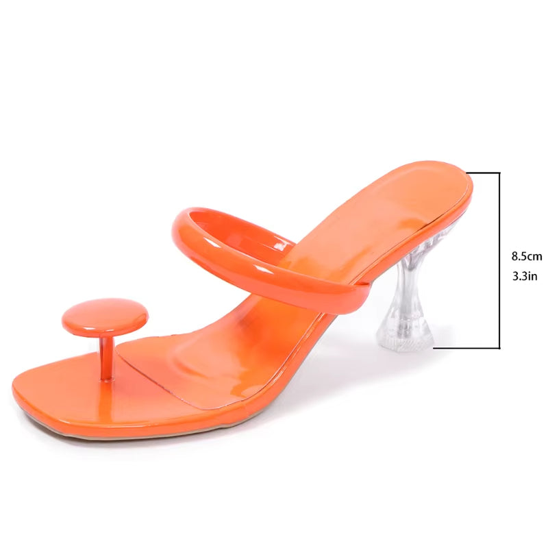 Damen-Sandalen mit Absatz minimalistisches Design eleganter Stil - Julieta