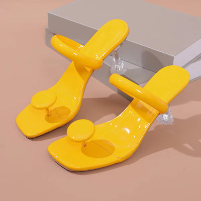 Damen-Sandalen mit Absatz minimalistisches Design eleganter Stil - Julieta