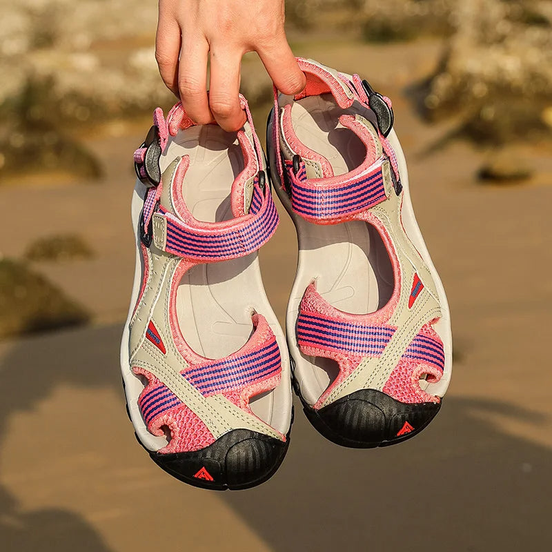 Unisex-Sport-Sandalen Koralle Farbe atmungsaktiv Design - Taren