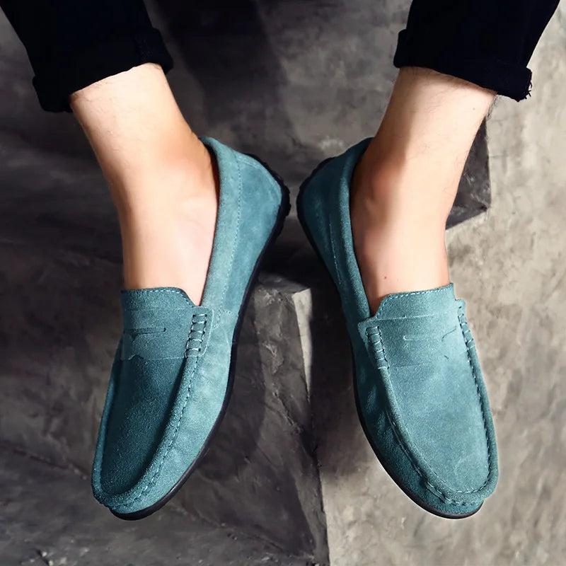 Herren Slipper aus echtem Wildleder - Larkstone