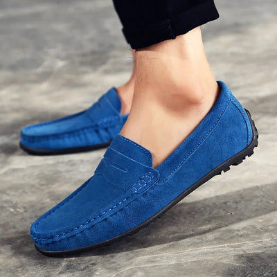 Herren Slipper aus echtem Wildleder - Larkstone