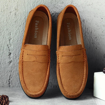 Herren Slipper aus echtem Wildleder - Larkstone