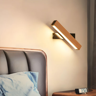 AdjustaLite Light - Nordic Holz Verstellbare LED-Wandleuchte