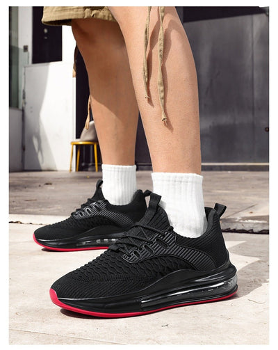 Sportschuhe für Männer aus atmungsaktivem Stoff mit Luftkammersohle - Elías