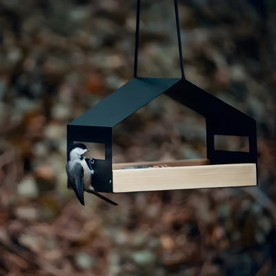 TweetWood Nest – Elegantes Hängendes Vogelhaus