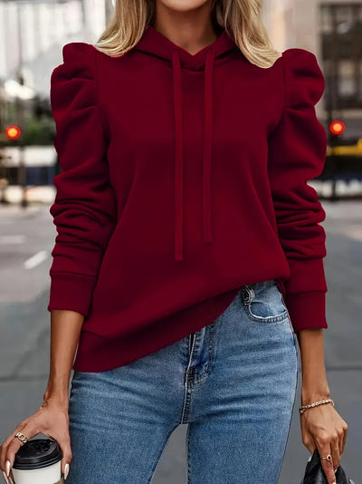 Nandita - Atmungsaktiver Langarm Kapuzenpullover