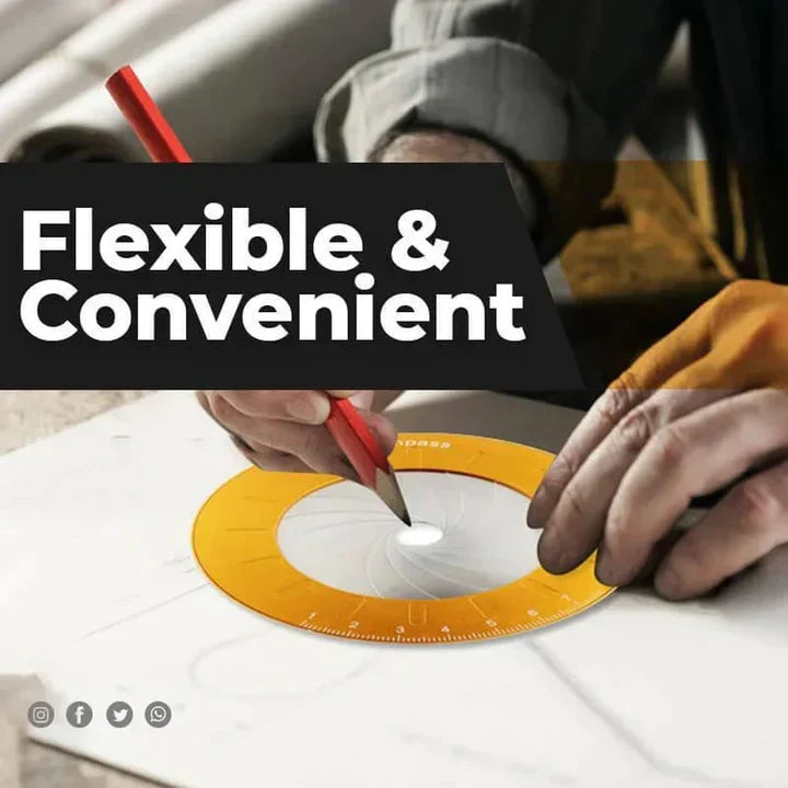 RingLineal™ Perfekte Kreise Zeichnen