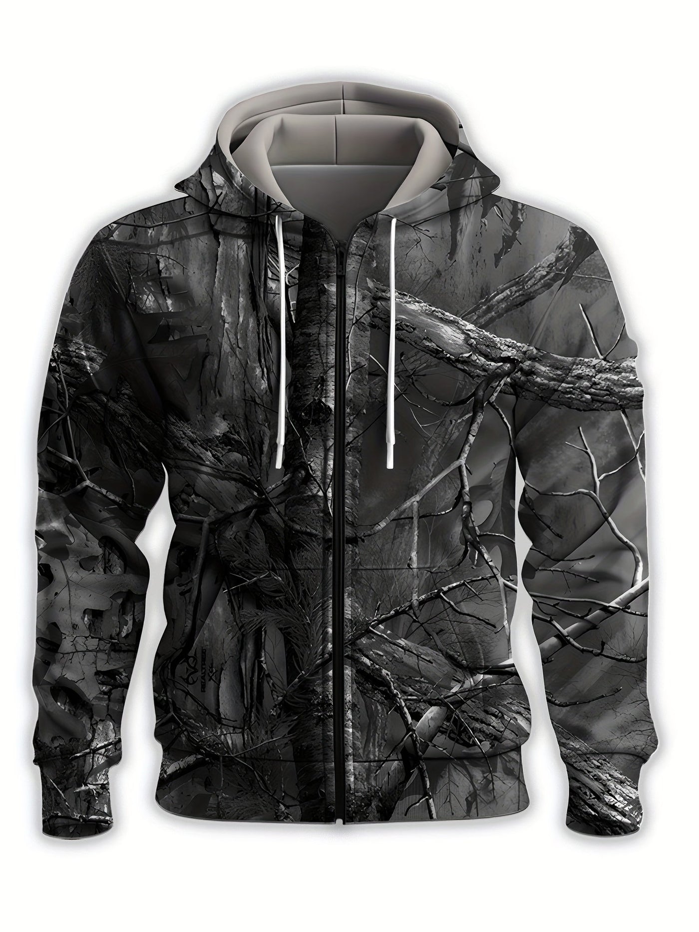 Whitaker – Kapuzenpullover Zweigstelle Mit Reißverschluss Und Aufgedrucktem Logo