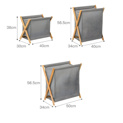 SereniBin Korb – Japanischer Wäschekorb aus Holz