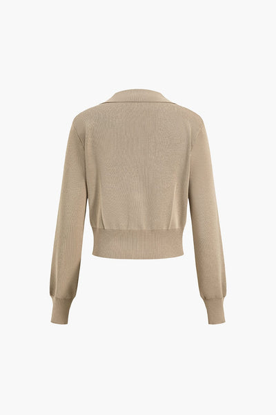 Aviana | Strick-Set mit Blazer und Rock