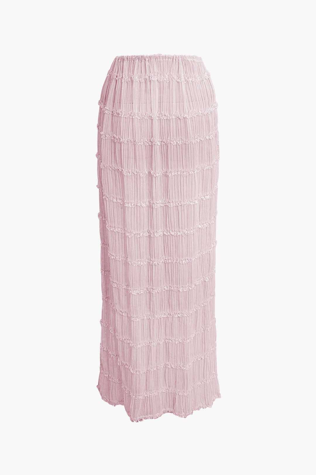 Elise | Romantisches Zweiteiler-Set mit Plissee-Top & Maxirock