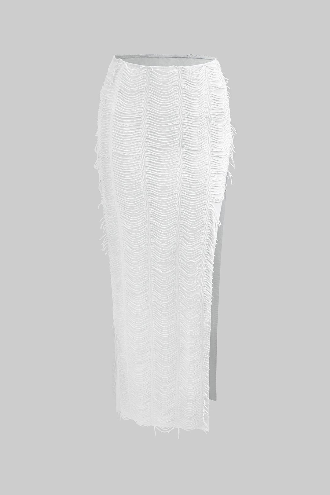 Charlene | Fransen-Zweiteiler mit Top & Rock