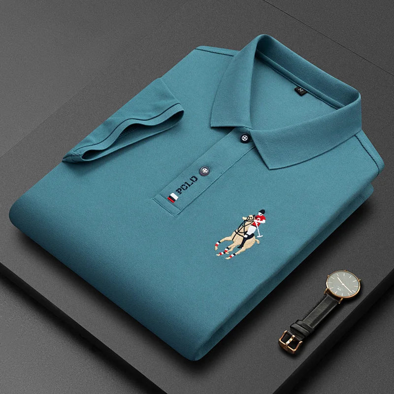 Lanfranc - Polo-Shirt Für Männer mit Stil - Kurze Ärmel, Klassischer Kragen