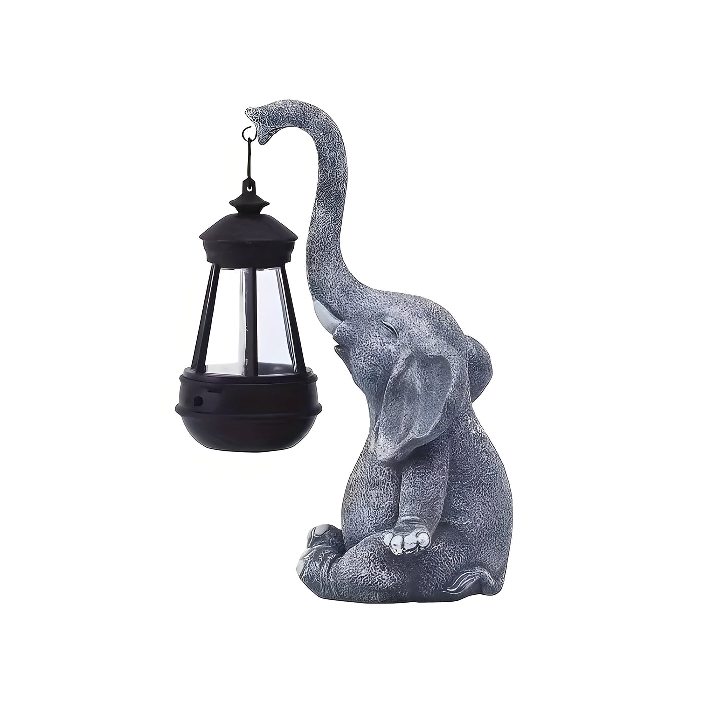 SunTrunk Light – Solarbetriebene Elefanten-Statue mit Licht