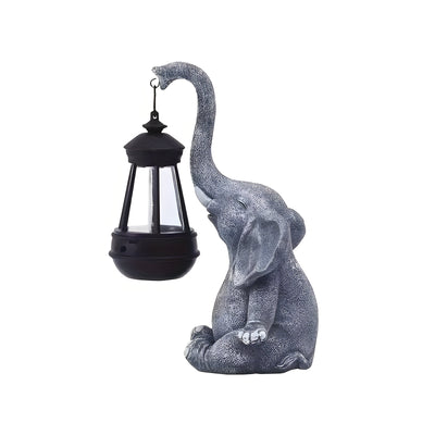 SunTrunk Light – Solarbetriebene Elefanten-Statue mit Licht