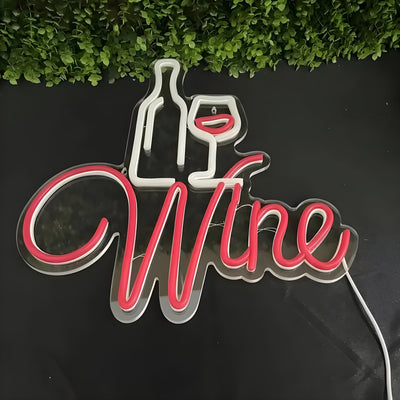 WineAura Light - Neon-Weinglas LED Party Licht