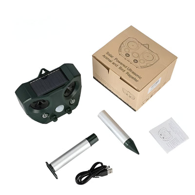 SafeScape Schädlingsbekämpfung - Solarbetriebene Schädlingsbekämpfung mit Ultraschall