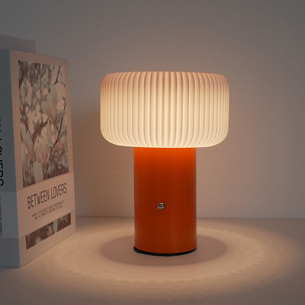 CozyGlow Light - Elegante LED Tischleuchte im Pilzdesign