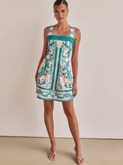 Samira - Bedrucktes Sommerkleid für Frauen