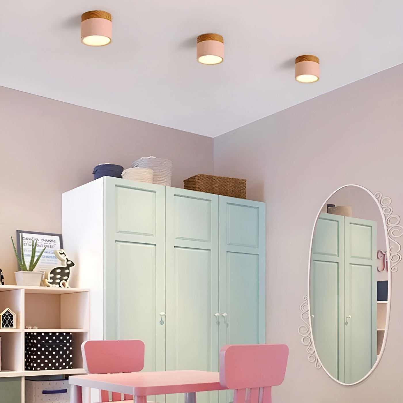 WoodTone Light - Modernes LED-Downlight für die Decke