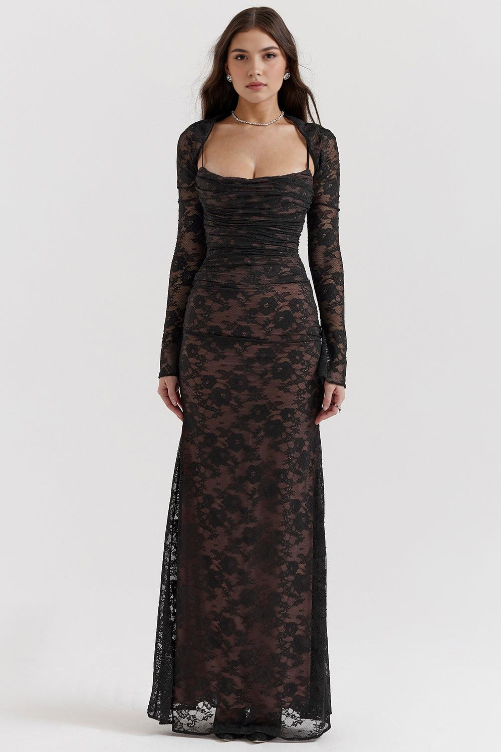 Mayfair™ | CELESTE - Spitzen Maxi Kleid