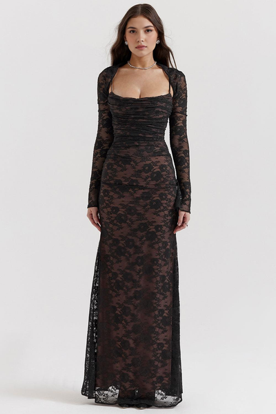 Mayfair™ | CELESTE - Spitzen Maxi Kleid