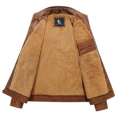 Tobias® | Bikerjacke aus Fleece