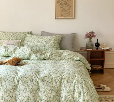 LushPetal Set – Elegantes Florales Bettwäsche-Set