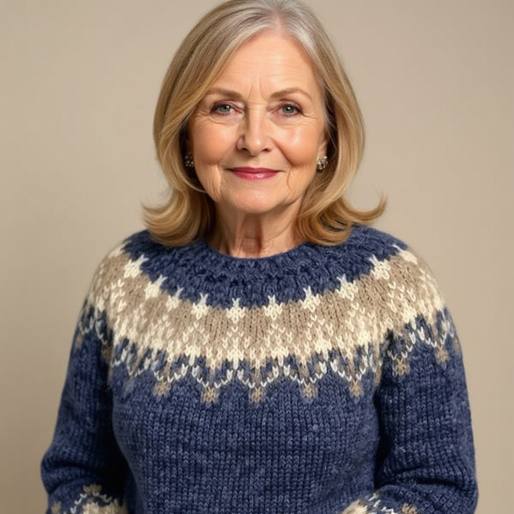 Lilyana | Vintage Islandpullover