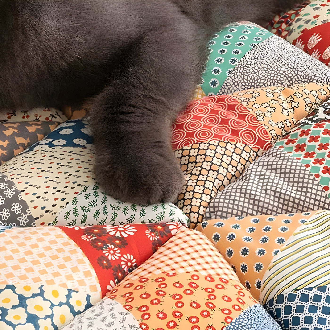 VelvaLoom Cover - Schicker Baumwoll-Schutzbezug für die Couch