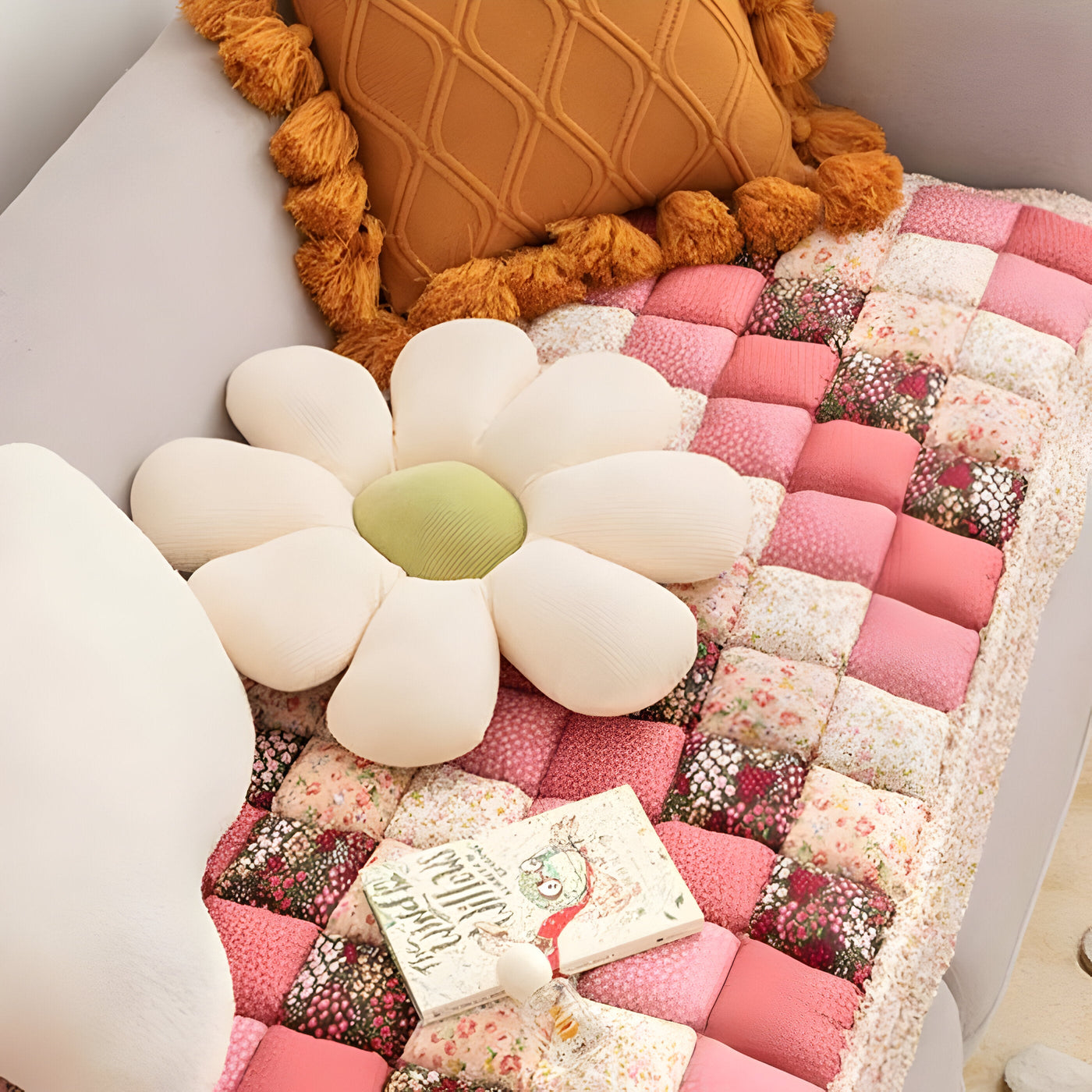 VelvaLoom Cover - Schicker Baumwoll-Schutzbezug für die Couch