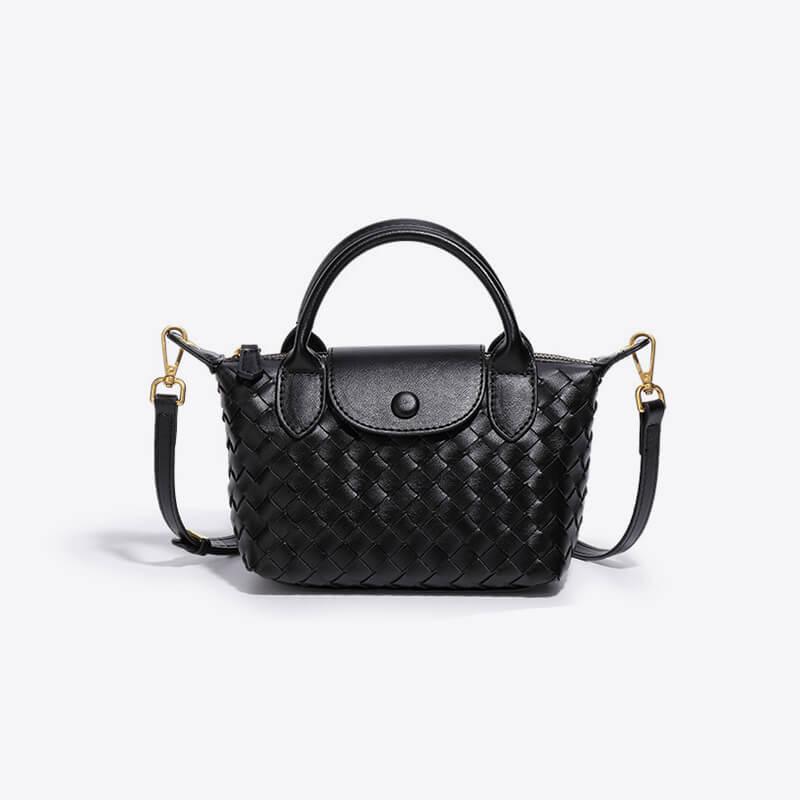 Geflochtene Mini-Tasche Damen – Kompakte Crossbody Bag mit Schulterriemen