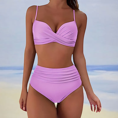 Leila® | High Waist Bikini mit Twist-Top