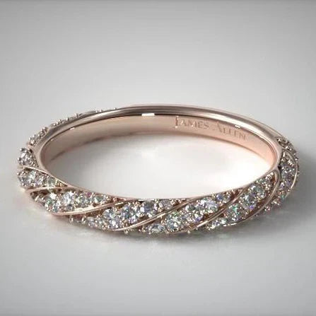 Vintage Rose & Zirkonia Ring