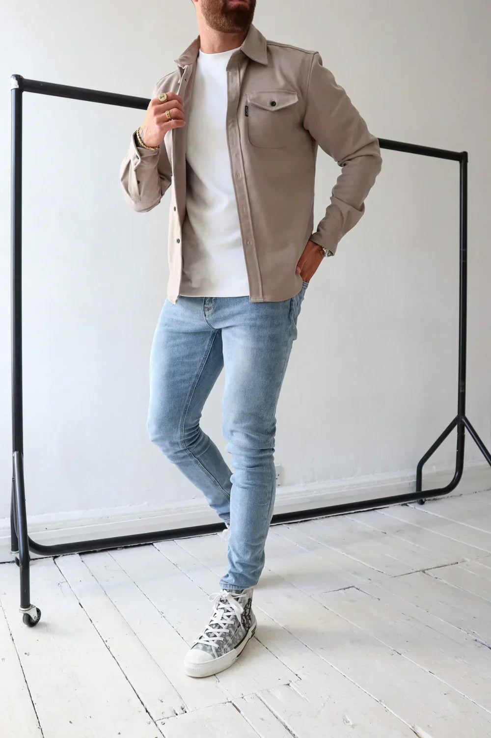 CAPO – Herren Overshirt mit urbanem Flair