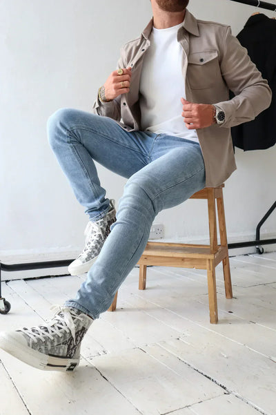 CAPO – Herren Overshirt mit urbanem Flair