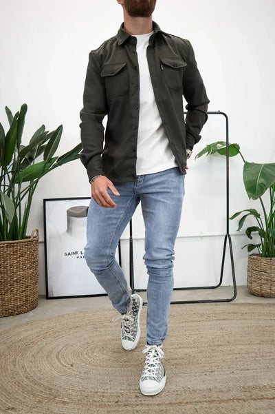 CAPO – Herren Overshirt mit urbanem Flair