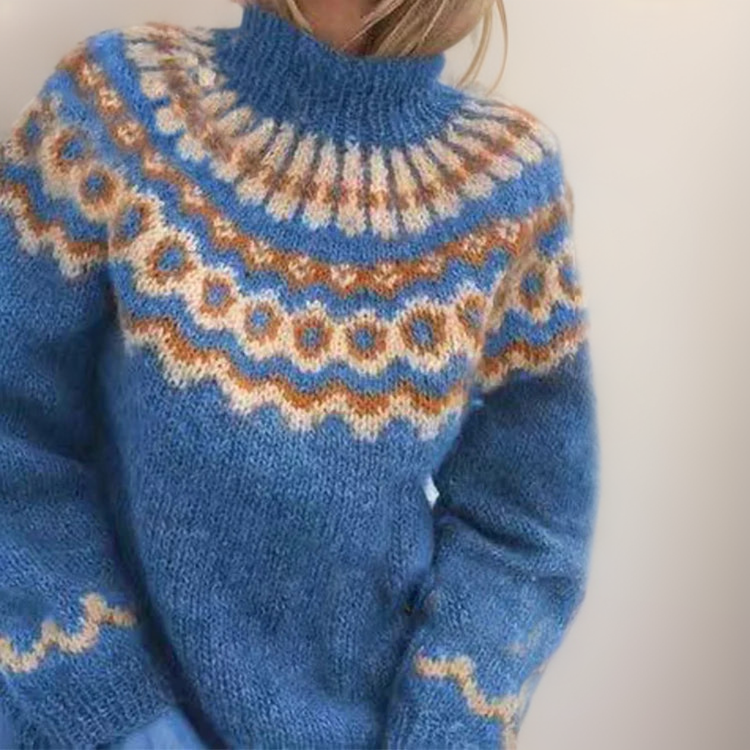 Olivia | Gemütlicher Rollkragenpullover