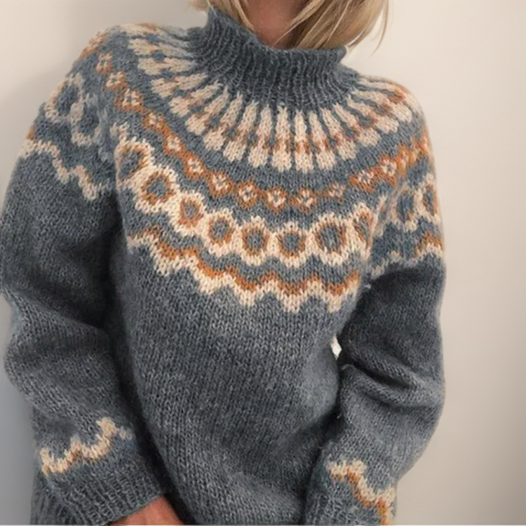 Olivia | Bequemer Rollkragenpullover