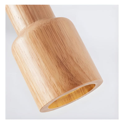 LuxeTrail Light - Skandinavische Hölzernes Pendelleuchte