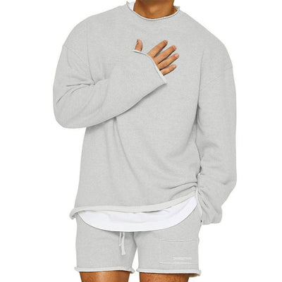 Branwen - Lässiges Sweatshirt- und Shorts-Set für Entspannung und Stil