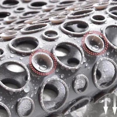 AquaGrip Matte - Antibakterielle, Rutschfeste Duschmatte