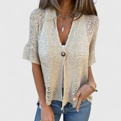 Rica | Handgefertigte, atmungsaktive Bluse