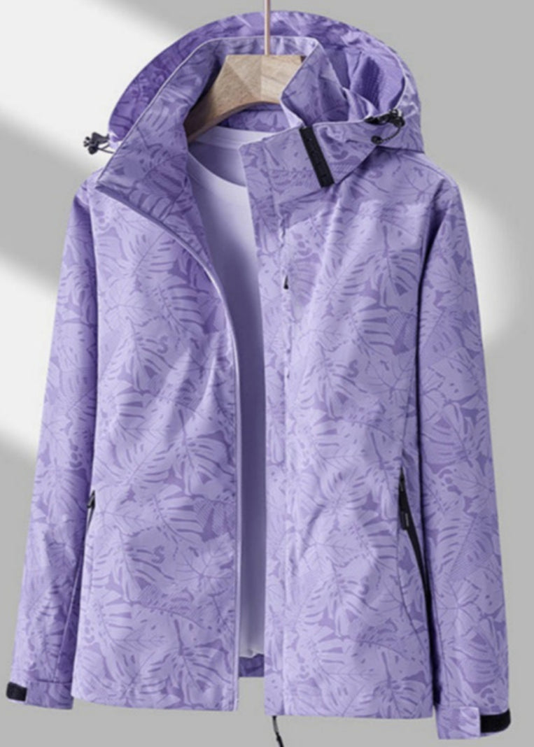 Lässige Jacke mit Kapuze - Jasmina