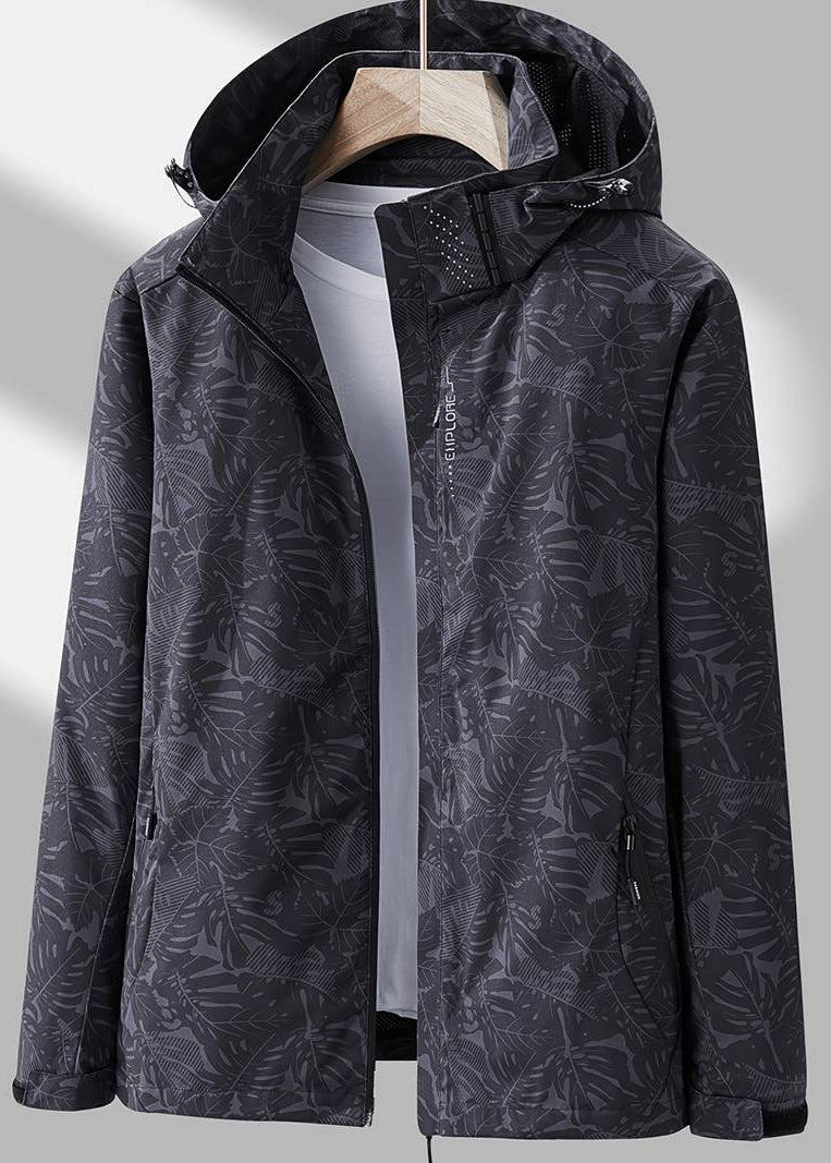 Lässige Jacke mit Kapuze - Jasmina